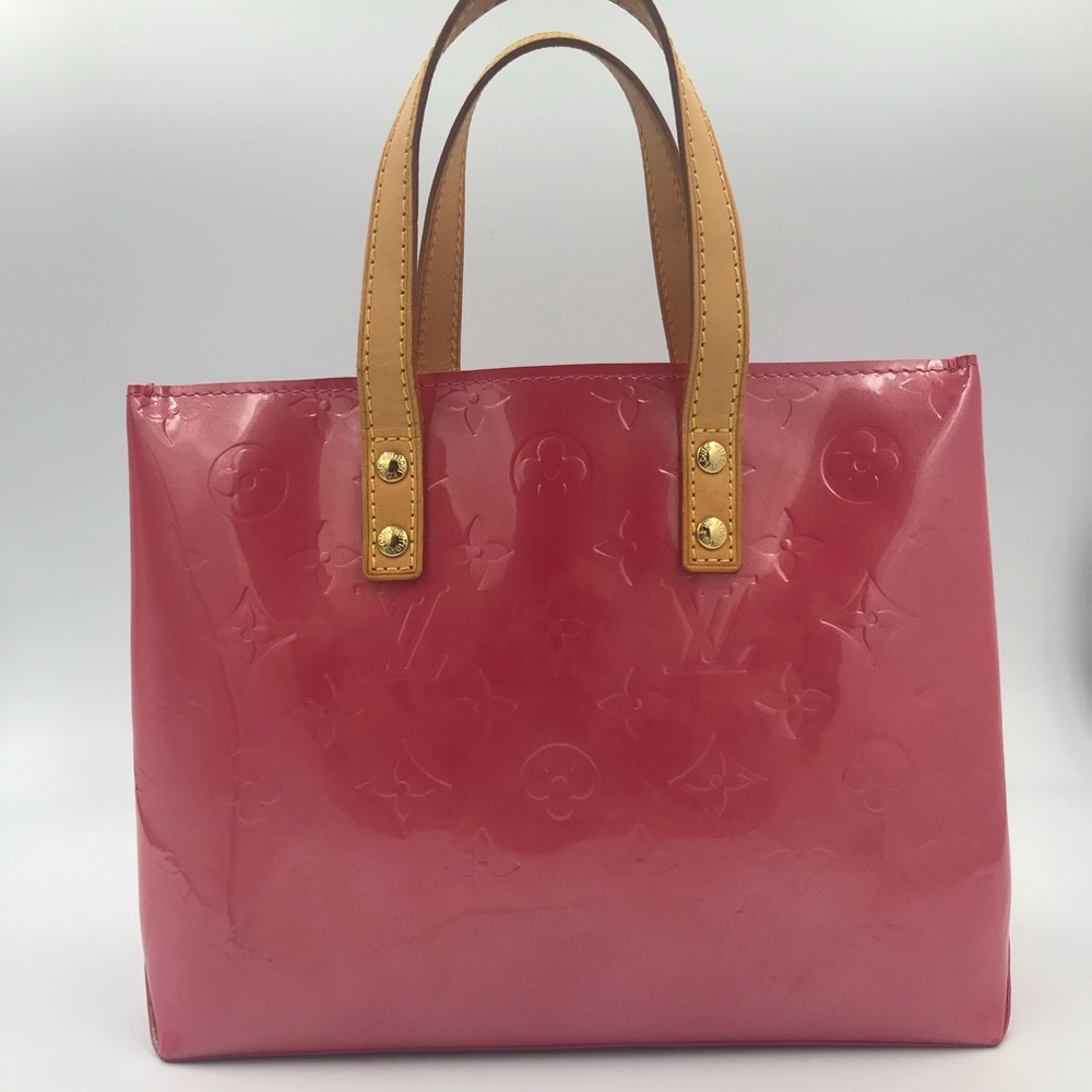 Louis Vuitton Pink Vernis Reade PM